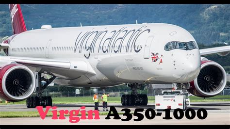 Virgin Atlantic A350 1000 4kuhd Youtube