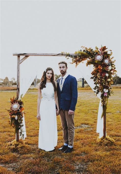 27 Fall Wedding Arches That Will Make You Say ‘i Do 7