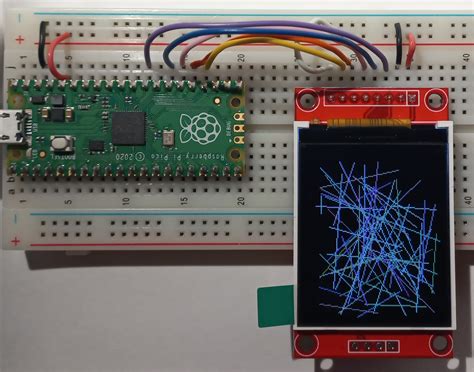 Early Experiments With Raspberry Pi Pico Micropython And An St Lcd