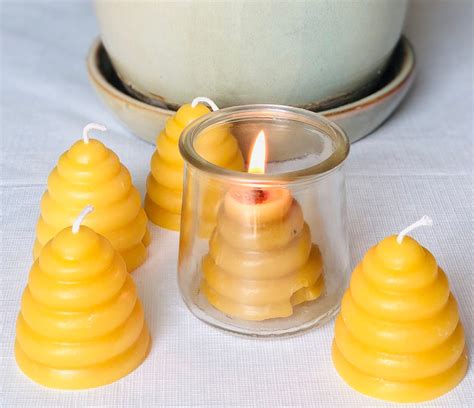 Beeswax Beehive Candle Beehive Candle Etsy