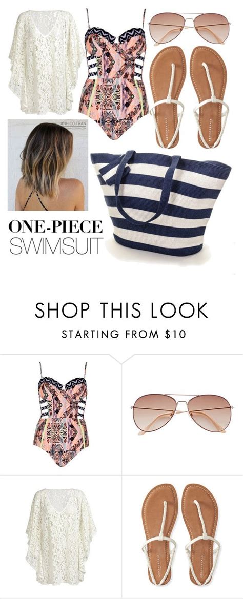 One Piece Swimsuit Outfit By Bennysnow Liked On Polyvore Featuring