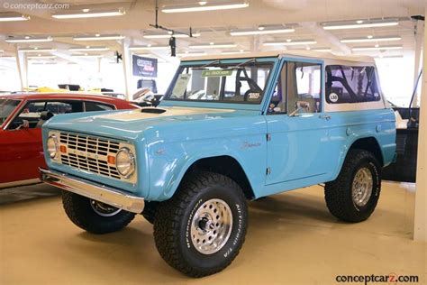 1972 Ford Bronco Technical And Mechanical Specifications