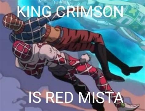 King Crimsonmista En Rojo Anime Amino