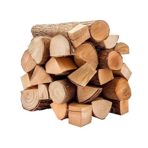 Pile Of Firewood Wooden Background Brown Png Transparent Image And