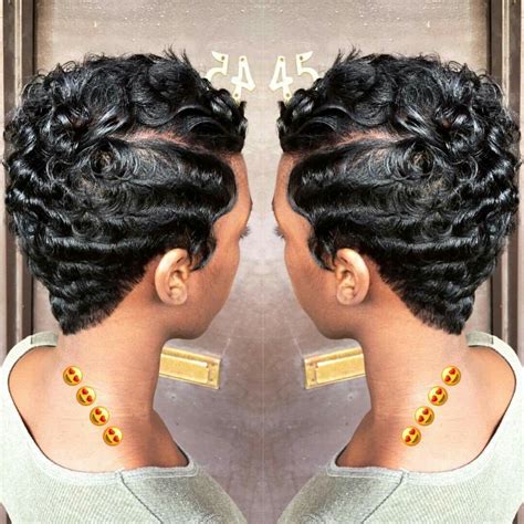 Wavy hairstyles for black hair on yara shahidi. Pin on Short ~ Jazzy & Sexy