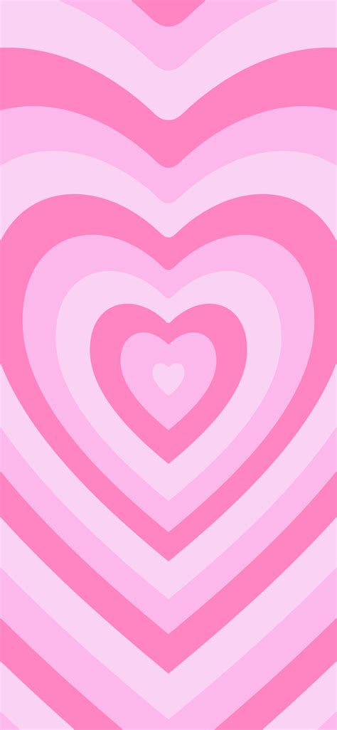 A Pink And White Heart Shaped Background