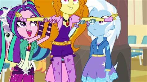 Mlp Rainbow Rocks Adagio Flirting With Trixie89 The Great And