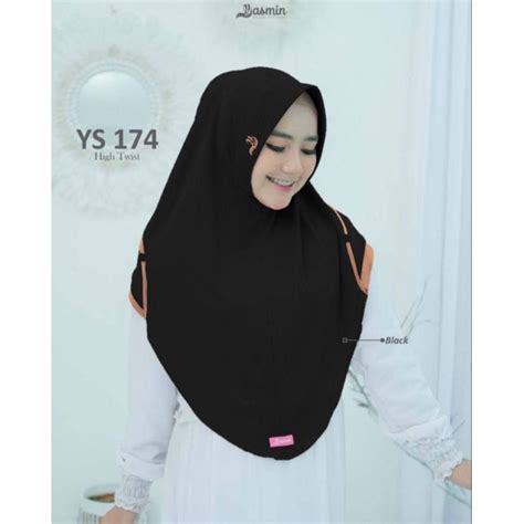 Jual Yasmin Hijab Ys Hijab Instans Bergo Shopee Indonesia