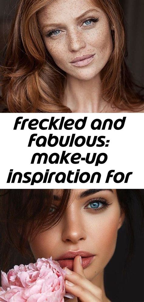 Freckled And Fabulous Make Up Inspiration For Brides With Freckles 16