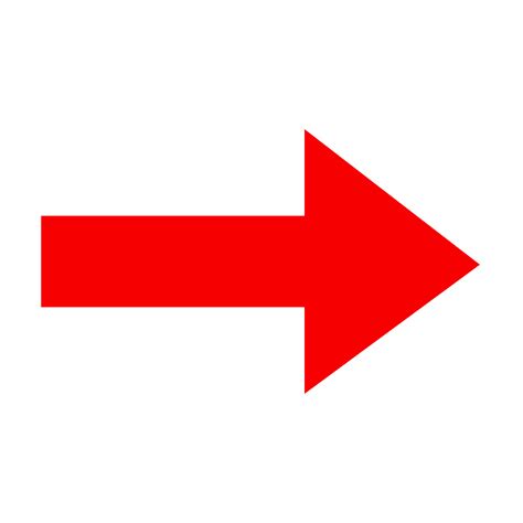Red arrow PNG gambar png