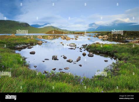 Rannoch Moor In The Scottish Highlands Scotland Stock Photo Alamy