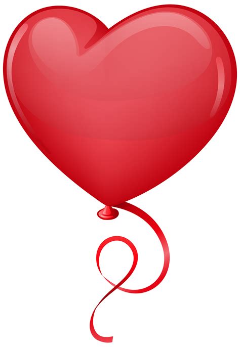 Red Heart Balloon Clip Art Png Image Gallery Yopriceville High