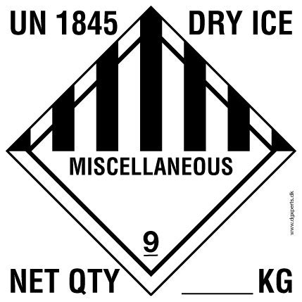 UN 1845 Dry Ice DG Xperts