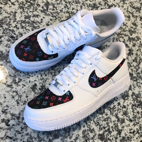 Check out our custom air force 1 selection for the very best in unique or custom, handmade pieces from our shoes shops. Custom Nike Air Force 1 Low Black Multi L0U