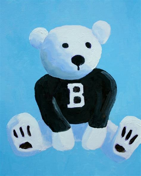 Bowdoin Polar Bear Fine Art Print Etsy