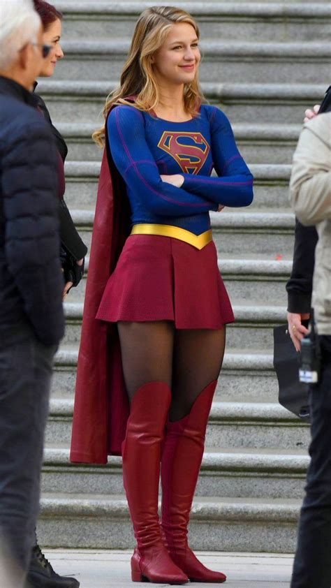 Melissa Benoist Supergirl Costume Supergirl Cosplay Woman