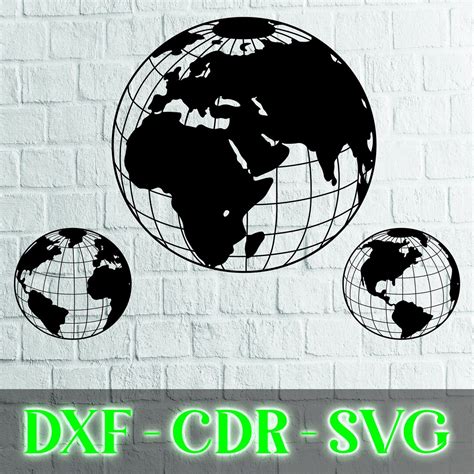 World Map Wall Art Svg Cut File World World Map Dxf Files Plasma Cut File Wall Art Dxf