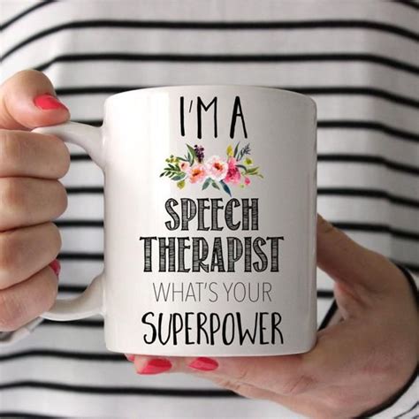 Speech Therapy Speech Therapist Mug Slp T T For Etsy In 2020