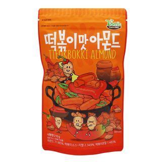 Tom S Farm Dry Roasted Spicy Tteokbokki Almond G Yesstyle