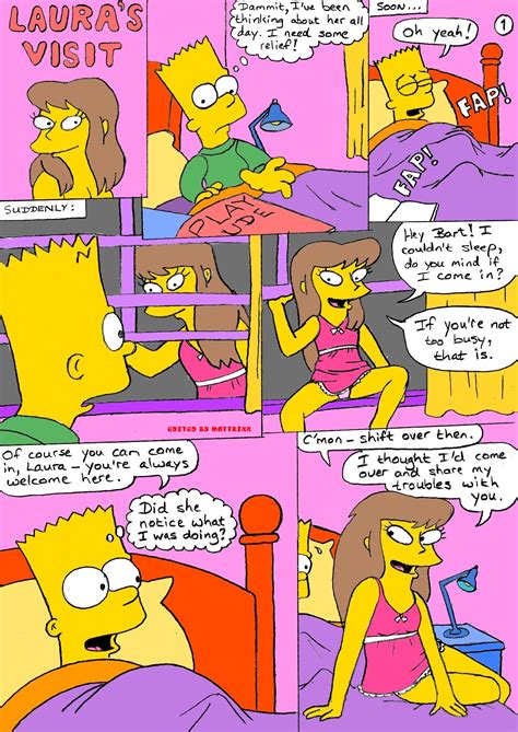 Post Bart Simpson Comic Edit Jimmy Laura Powers Mattrixx The