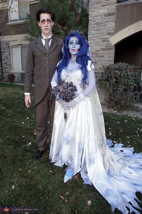 Victor Van Dort And Corpse Bride Halloween Costume Contest At Costume