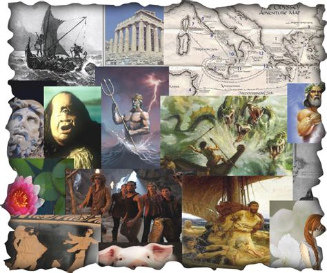The Odyssey Collage Amandas Odyssey Project
