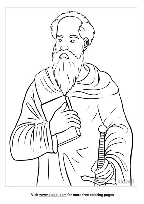 Paul The Apostle Coloring Pages | Porn Sex Picture