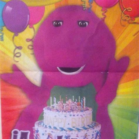 Barney The Dinosaurs Birthday Party