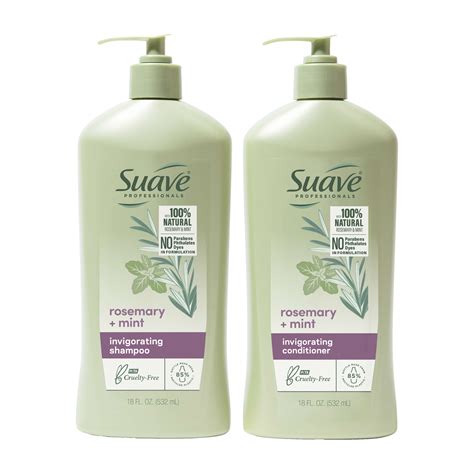 Suave Professionals Nourishing Invigorating Daily Shampoo And Conditioner