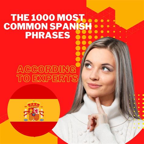 The 1000 Most Common Spanish Phrases According To Experts Learn The Most Common Spanish