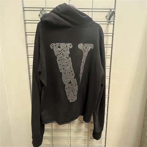 Vlone Vlone Swarovski Hoodie Grailed