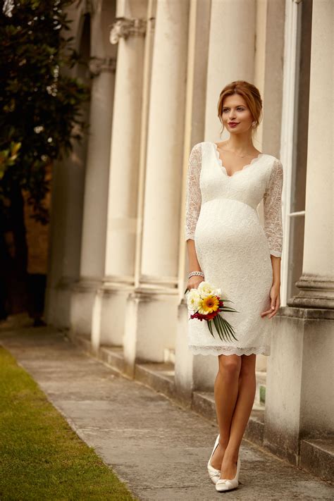 Chloe Lace Maternity Wedding Dress Ivory Maternity Wedding Dresses Evening Wear And Party
