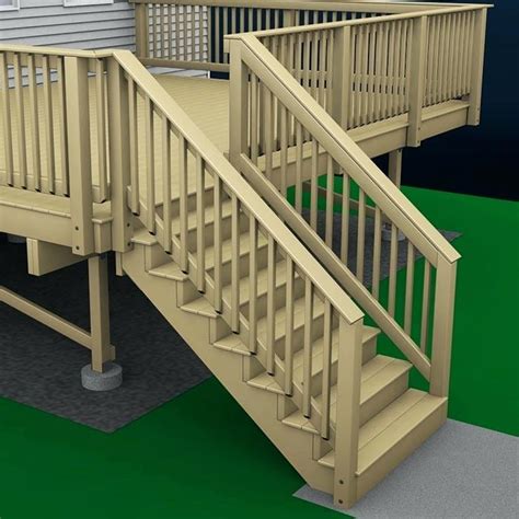 Order samples of trex composite decking to find your perfect fit, shipped directly to your door! Home Elements And Style Deck Hand Railing Ideas Stair Rail ...