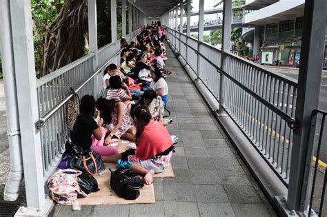 Domesticating Public Space Pinoys In Hong Kong Central