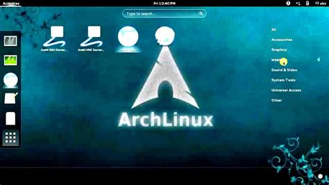 Arch Linux With Gnome 3 Virtual Box Youtube