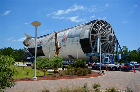 Apollo 19 Saturn V Rocket Stage Arrives At Infinity Science Center For