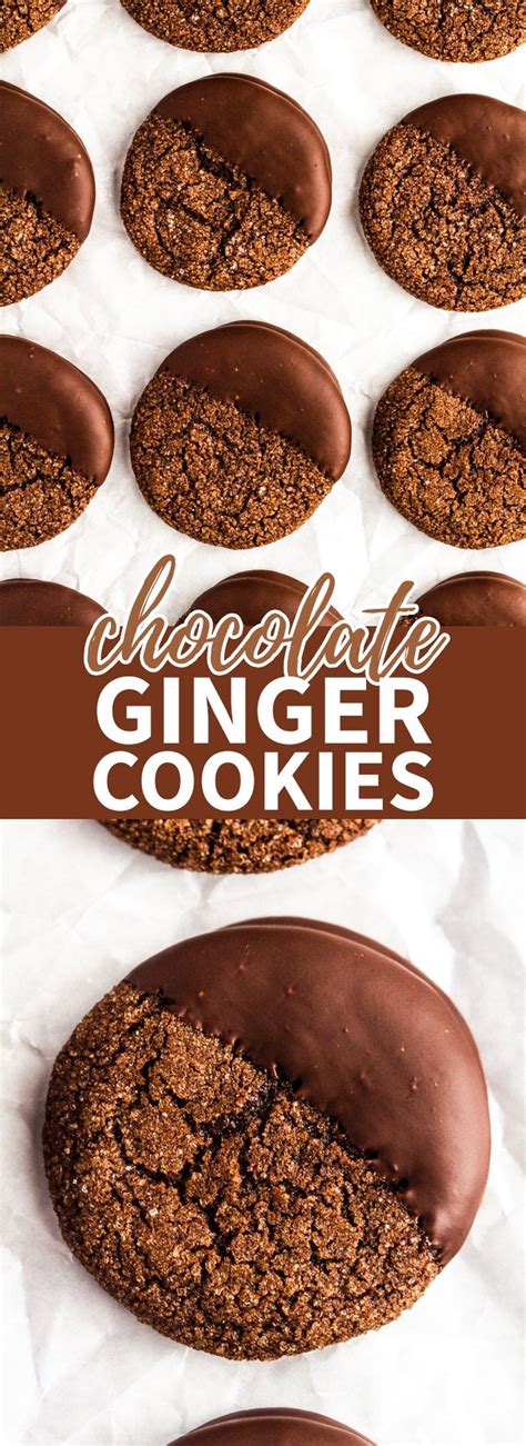 Double Chocolate Ginger Cookies Marsha S Baking Addiction