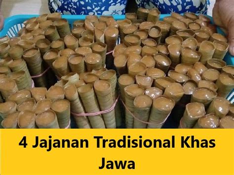 Kenalan Dengan Jajanan Tradisional Khas Jawa Tengah Ada Kesukaan Kamu