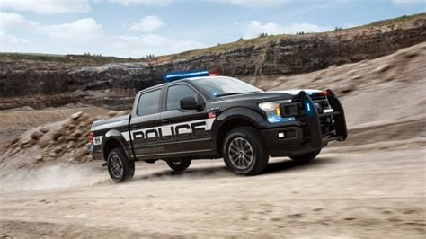 Ford Reveals Industrys First Police Pursuit Rated Pickup Truck The F