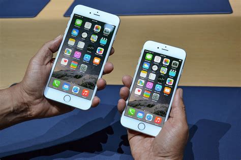 Yes the iphone 6s is actually slightly larger than the iphone 6 and 11% heavier. iPhone 6 vs iPhone 6 Plus: in-depth comparison and specs ...