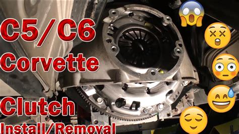 C5c6 Corvette Clutch Removal And Install Youtube