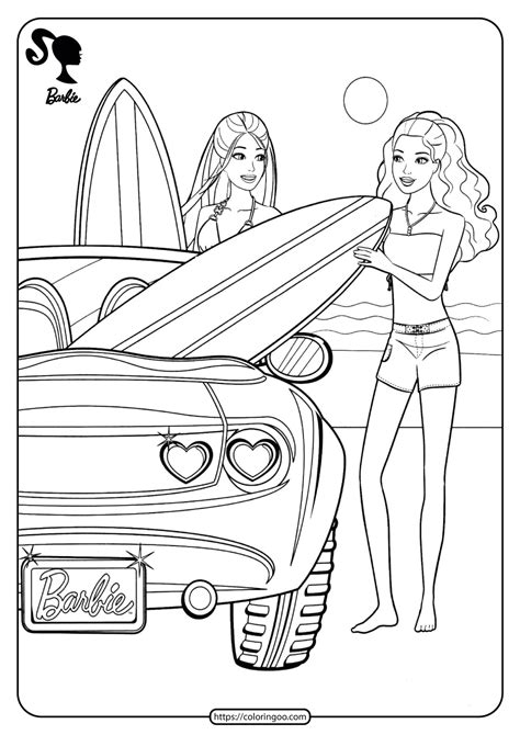 We have made a large collection of barbie coloring pages for fans of this doll. Free Printable Barbie Coloring Pages 10