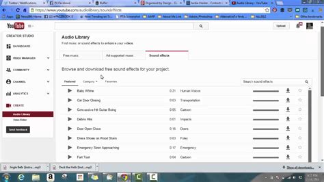 The youtube audio library has. how-to-use-youtube-audio-library - YouTube
