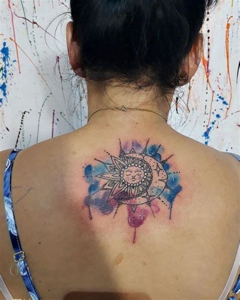 Meaningful And Beautiful Sun And Moon Tattoos Kickass Things