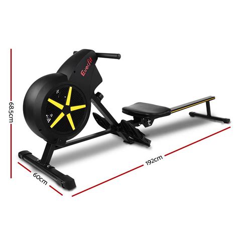 Everfit Rowing Exercise Machine Rower Resistance Fitness Home Gym