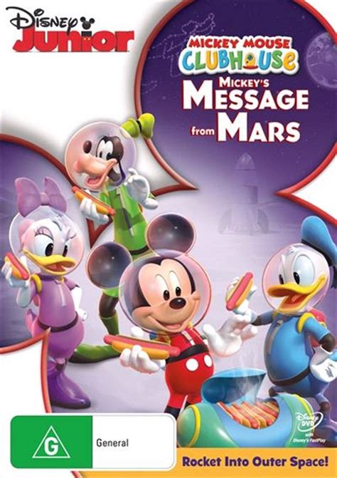 Sanity Entertainment Mickey Mouse Clubhouse Mickeys Message From