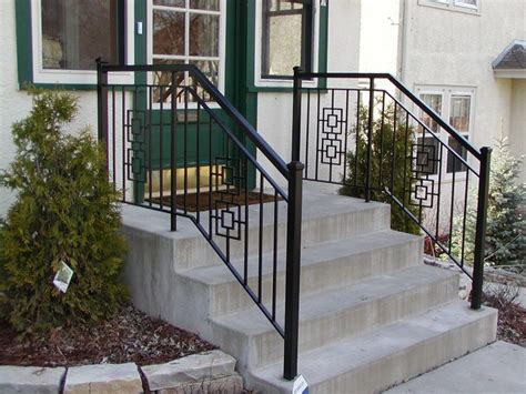 Anchor Iron Company Outdoor Stair Railing Iron Railings Outdoor