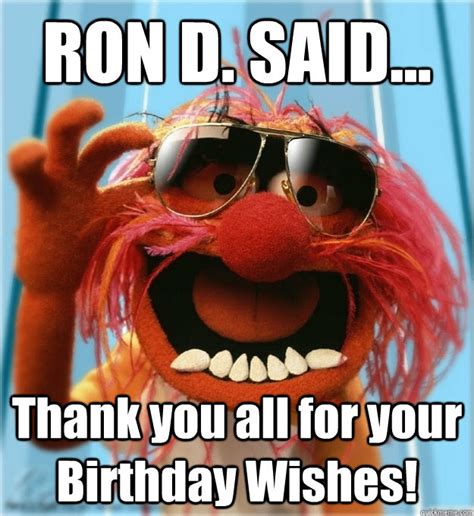 24 Funny Thank You Memes For Birthday Wishes Factory Memes