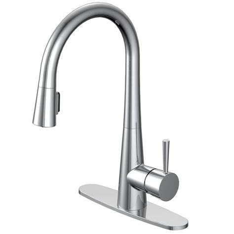 A great sprayer also helps in cleaning and rinsing your cooking ingredients, such as vegetables. AquaSource 1-Handle Pull-Down Kitchen Faucet | Faucet ...
