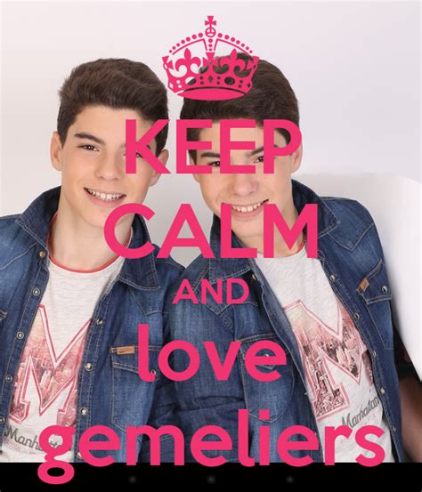 Keep Calm And Love Gemeliers Poster Jhgmhtfhmfdjtrdjtr Keep Calm O